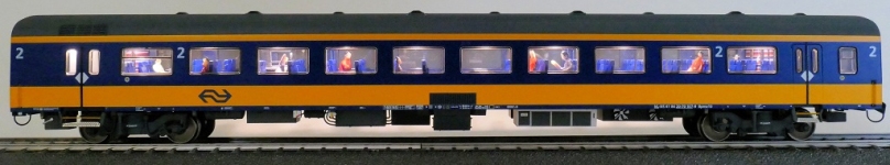 Exact-Train EX11152 - H0 - Personenwagen ICRm Bpmz10 Amsterdam-Breda, NS, Ep. VI - Wagen 1